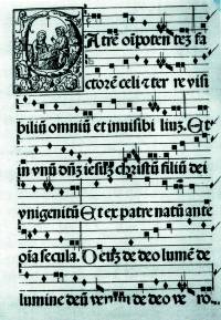 mittelalterliche Notenschrift